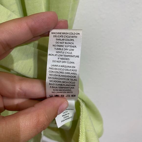 Wildfox Margarita Green Burnout Manchester Tee Sz S NWT - Picture 7 of 12
